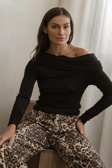 Sass Caprice Top - Black