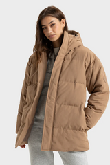 Roxy Ocean Ways Puffer - Portabella