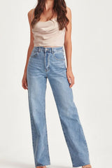 Junk Food Antigoni Bootleg Jean - BLUE