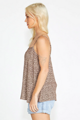 Sass Scarlette Cami - Micro Leopard
