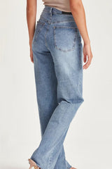 Junk Food Antigoni Bootleg Jean - BLUE