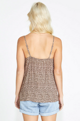 Sass Scarlette Cami - Micro Leopard