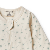 Wilson & Frenchy Float Away Organic Zipsuit With Feet