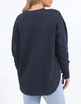 Foxwood Delilah Crew - Navy