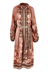 Fate & Becker Nina Shirt Dress - Dark Scarf Print
