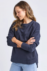 Foxwood Simplified Crew - Navy