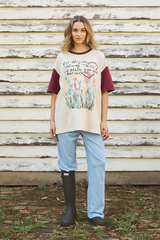 Foxwood Trust the Seeds Tees - VINTAGE WHITE