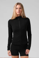 RPM Active Zip Thru Top - BLACK