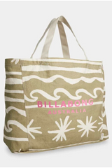 Billabong Lost On You Tote Bag - GREEN TEA