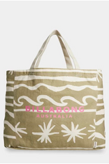 Billabong Lost On You Tote Bag - GREEN TEA