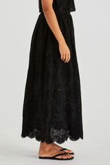 Sass Ani Full Skirt - Black