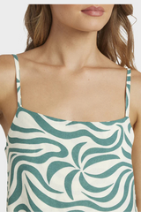 Billabong All The Waves Lost Love Dress - Evergreen