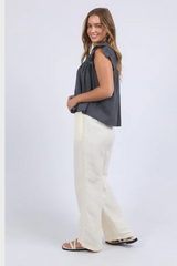 Foxwood Adelyn Top - Charcoal