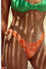 Billabong Josie Have It All Hike Bikini Bottom - ORANGE POP