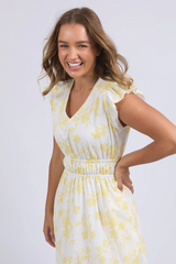 Foxwood Sierra Dress - Lemon
