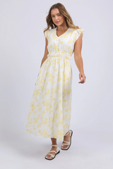 Foxwood Sierra Dress - Lemon