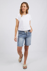 Foxwood Gabby Bermuda Short - Mid Blue