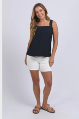 Foxwood Lourdes Top - Navy