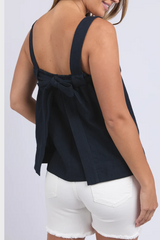 Foxwood Lourdes Top - Navy