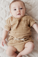 Jamie Kay Muslin Rowan Top - Balm