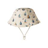 Nature Baby Bucket Sunhat - Regatta Print