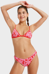 Roxy Khloe Cheeky Bikini Bottom - TOMATO KLAEIDO