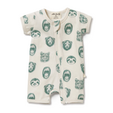 Wilson & Frenchy Hello Jungle Boyleg Zipsuit - Organic
