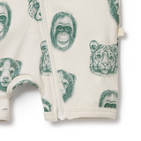 Wilson & Frenchy Hello Jungle Boyleg Zipsuit - Organic