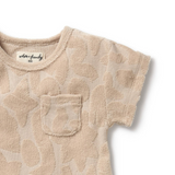 Wilson & Frenchy Pattern Play Terry Growsuit