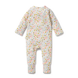 Wilson & Frenchy Zipsuit With Feet - Ava Floral