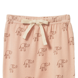 Nature Baby Footed Romper - Elephant Rose Dust