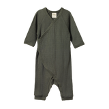 Nature Baby Kimono Pointelle Stretch & Grow - Thyme