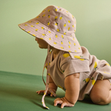 Nature Baby Holiday Sunhat - Petite Lilac Lemon Print