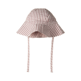 Nature Baby Gingham Sunhat - Twilight Check