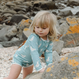 Nature Baby One Piece Bathing Trunks - Albie Print