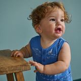 Nature Baby Camper Suit - Curious Crocodiles Reef Print