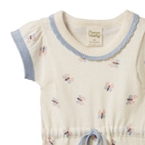 Nature Baby Lottie Suit - Butterfly Garden Print