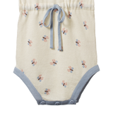 Nature Baby Lottie Suit - Butterfly Garden Print