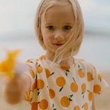 Nature Baby Twirl Dress - Orange Blossom