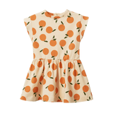 Nature Baby Twirl Dress - Orange Blossom