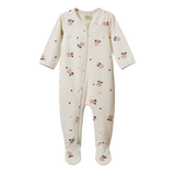 Nature Baby Dreamlands Suit - Posey Blossom Peach Print