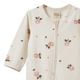 Nature Baby Dreamlands Suit - Posey Blossom Peach Print