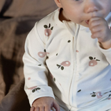 Nature Baby Dreamlands Suit - Posey Blossom Peach Print