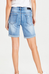 Junk Food Jeans DELLA Shorts - BLUE