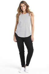 Betty Basics Keira Tank - Indi Blue Stripe