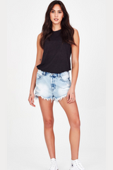 Junk Food Jeans STEVIE Shorts - BLUE