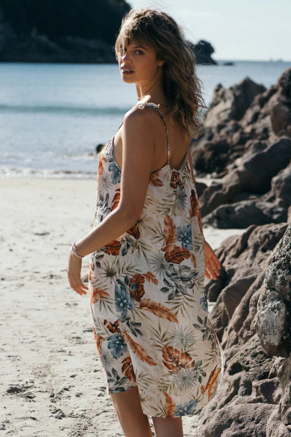 Billabong My Babylon Midi Dress Salt Crystal Cream