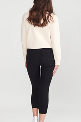 Junk Food Slip SHORT STUFF Jean - BLACK