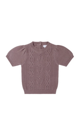 Jamie Kay Vivienne Knitted Top - Antler