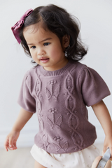 Jamie Kay Vivienne Knitted Top - Antler